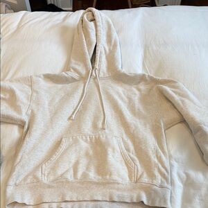 Aritzia TNA CozyAf brand Size 1 Women's Cream Hoodie